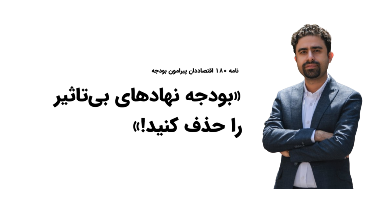 بودجه نهادهای بی تاثیر را حذف کنید